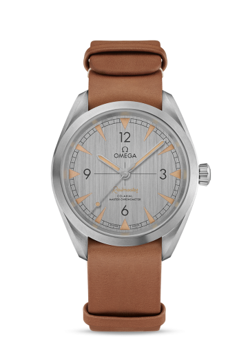 Omega Railmaster Omega Co-Axial Master Chronometer 40 Stainless Steel / Silver / Strap